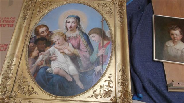 19th Century Oil Painting Restoration